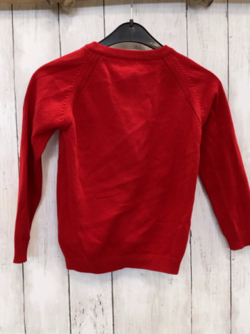 Tommy Hilfger  Strickjacke  Gr. 122/128  rot 