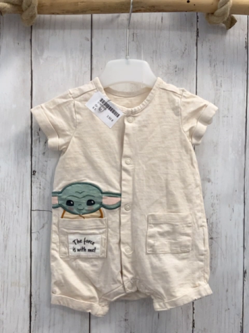   Playsuit Gr. 62  beige Yoda 