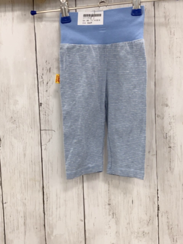 Steiff  Leggings  Gr. 56  hellblau hellgraue Streifen 