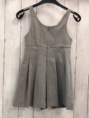 zara Kleid Gr. 116  grau Streifen
