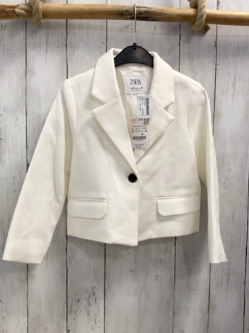 neu Zara  Jacke  Gr. 116  weiß NP 22,95€ 