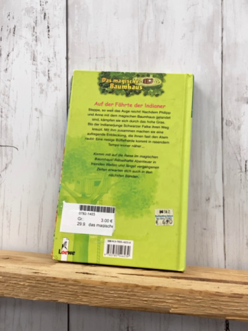 das magische Baumhaus Buch Auf der Fährte der Indianer