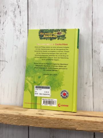 das magische Baumhaus Buch Das verzauberte Spukschlos