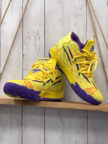 neu Schuhe Gr. 40  gelb lila 
