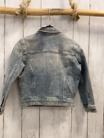 LTB Jeansjacke Gr. 104  grau blau washed Look