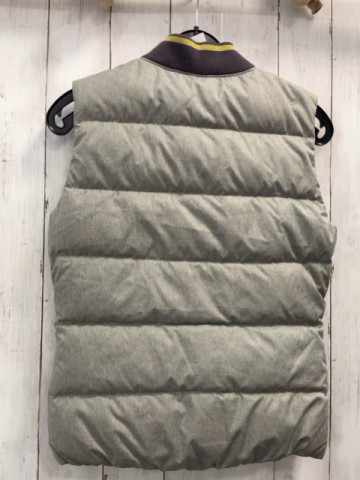 Nike  Weste  Gr. 158/164  grau dunkelgrauer Bund mit mais Streifen 