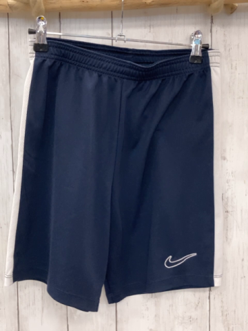Nike Sporthorts Gr. 146  blau weißer Streifen an der Seite