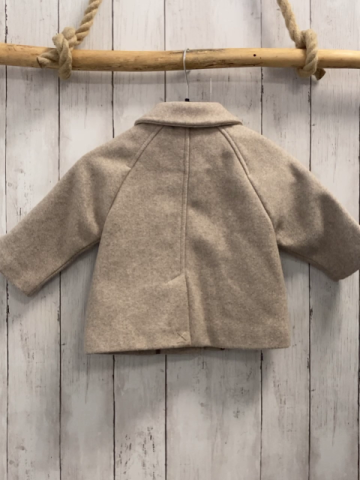 Zara  Jacke  Gr. 86  beige wolloptik 