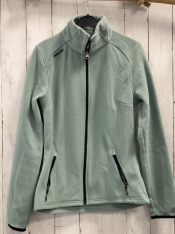 Decathlon  Fleecejacke  Gr. 38  mint schwarzer Bund + Reißverschluss 