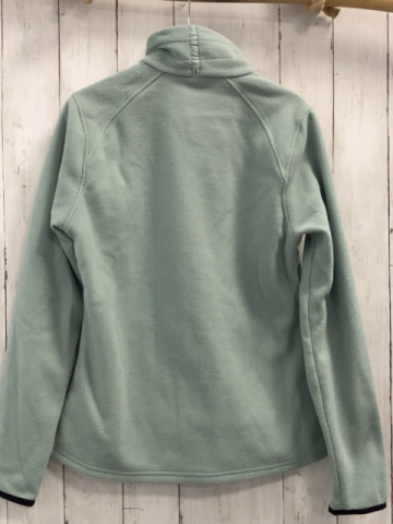 Decathlon  Fleecejacke  Gr. 38  mint schwarzer Bund + Reißverschluss 