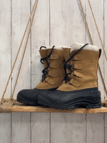 Kamik Winterboots Gr. 36  braun schwarz