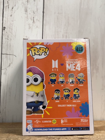 neu POP Plastikspielzeug JIN Despicable Me4