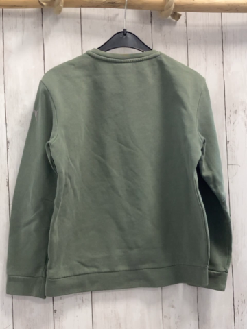 Puma Pullover Gr. 152  oliv lila Schrift