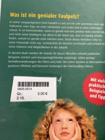  Buch Der geniale Faulpelz