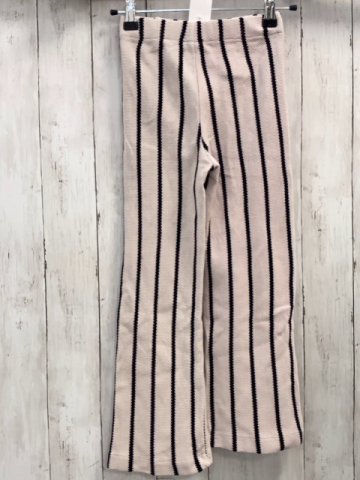 zara Hose Gr. 128  taupe schwarz Streifen 