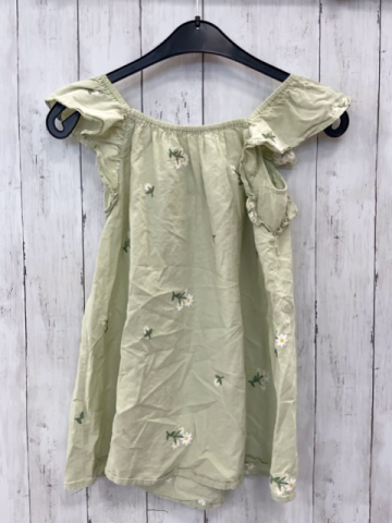 next Kleid Gr. 122  mint Blumen gestickt