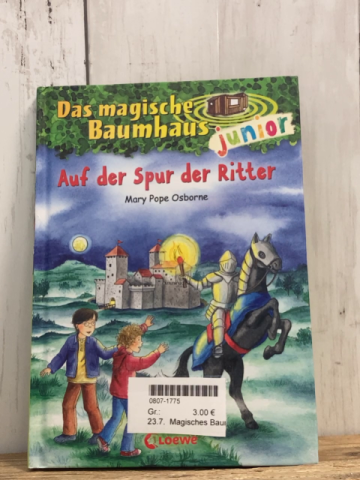 Magisches Baumhaus junior  Buch Auf der Spur der Ritter 
