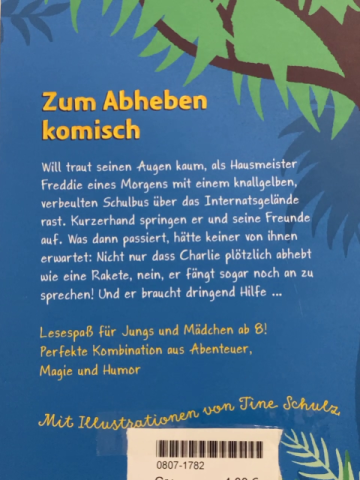   Buch Charlie Ein Schulbus hebt ab 