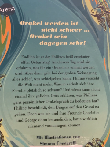   Buch Philine und das Orakeldesaster 