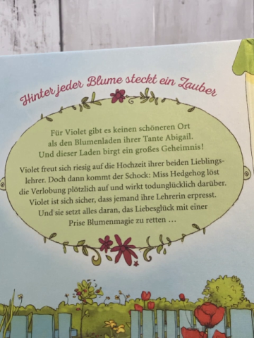 Der magische Blumenladen  Buch Die verzauberte Hochzeit 