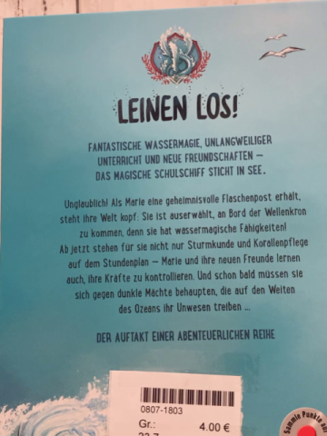  Buch Das magische Schulschiff 
