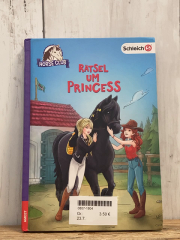  Buch Horse Club Rätsel umd Princess 