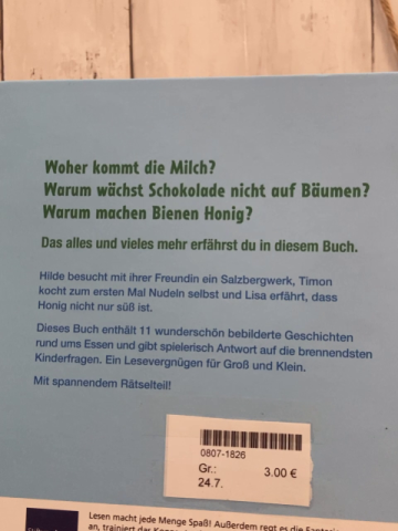   Buch Woher kommt die Milch?