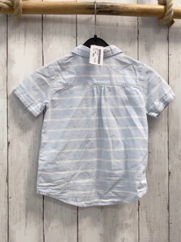 H&M Sommerhemd Gr. 86  hellblau weiße Streifen