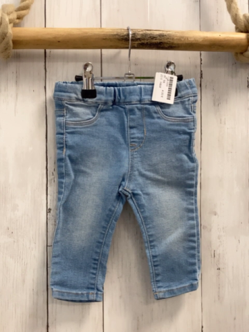 H&M Jeggings Gr. 68  blau Jeans