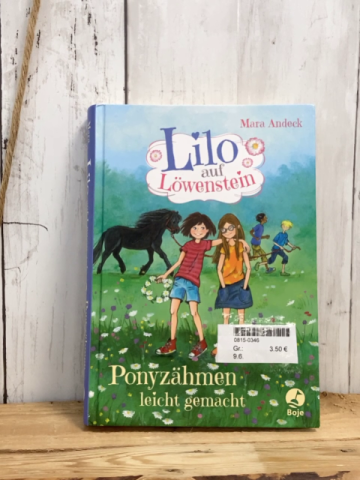   Buch Lilo auf Löwenstein Ponyzähmen leicht gemacht 