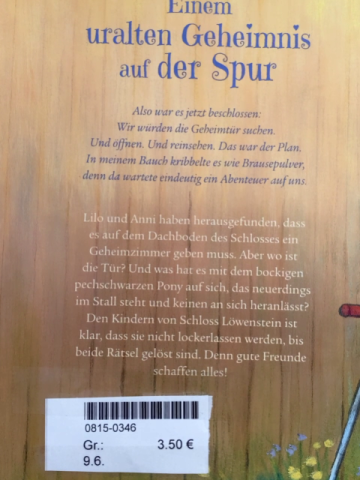   Buch Lilo auf Löwenstein Ponyzähmen leicht gemacht 