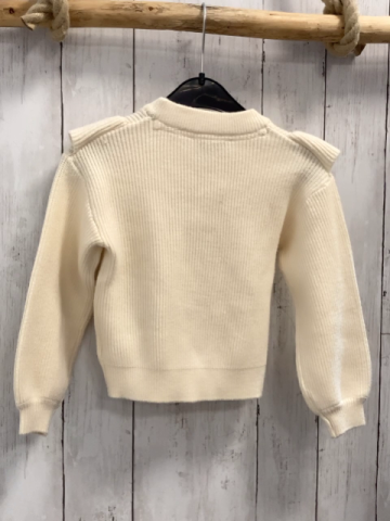 neu  Pullover  Gr. 98  creme Strick Rüschen 