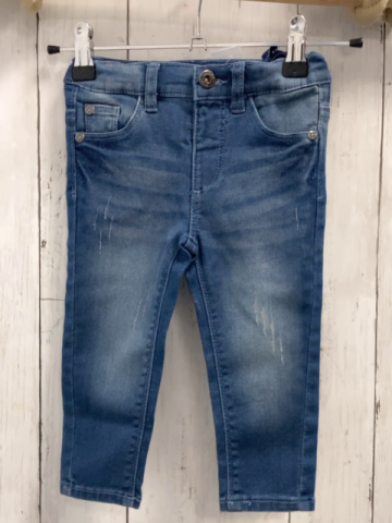 Manguun Jeggings  Gr. 80  blau Jeans Bund verstellbar 