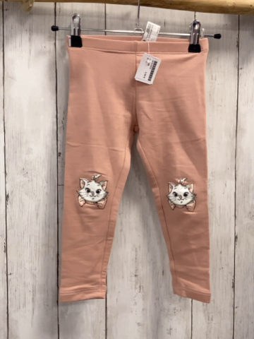   Leggings  Gr. 98  lachs Katzenkopf 