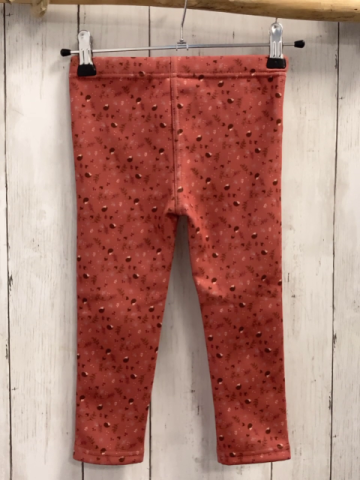   Thermoleggings Gr. 92  rost Igel Blätter Eicheln 