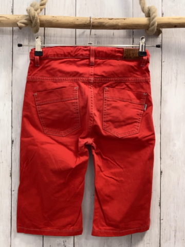 Me & I Shorts  Gr. 146  rot hellgraue Nähte Bund verstellbar 