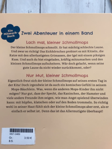  Buch Geschichten vom kleinen Schmollmops