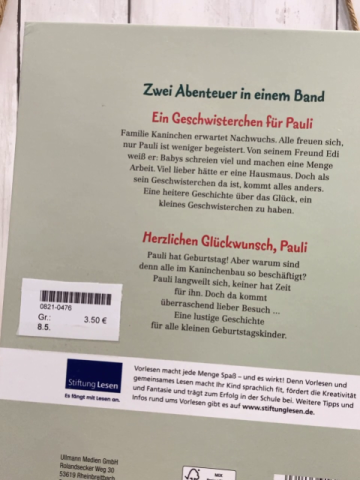  Buch Geschichten von Pauli 