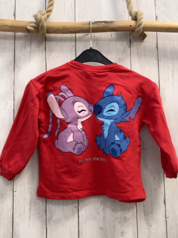 Zara  Pullover  Gr. 104  rot Stitch 