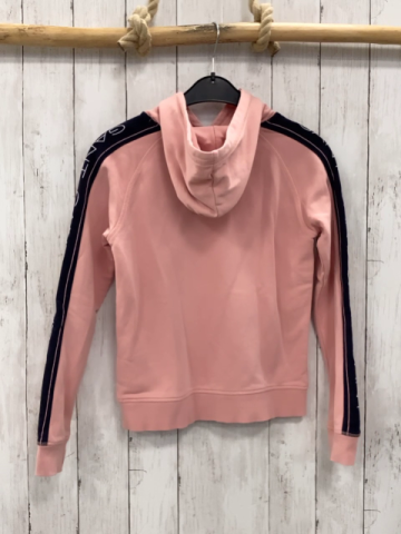 Gant  Hoodie  Gr. 152  rosa kapuze schwarzer Streifen mit Schrift 