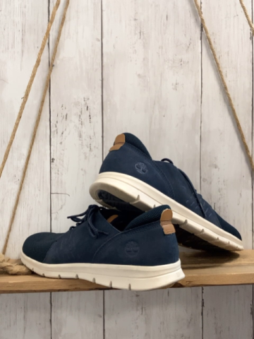 Timberland Schuhe Gr. 43,5  blau weiße Sohle