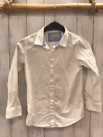Zara  Hemd  Gr. 122  weiß 