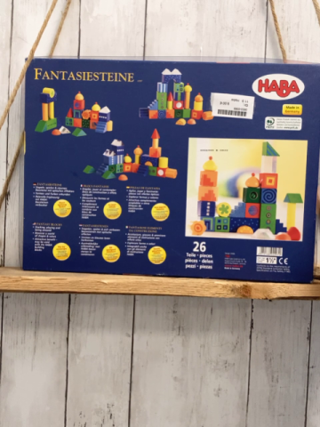 Haba  Holzspielzeug  Fantasie Blocksteine im Karton 