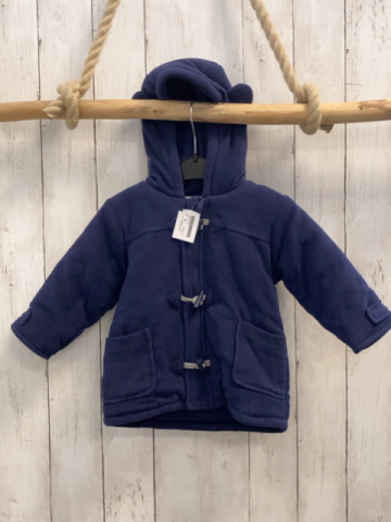 Lily & Jack Fleecejacke Gr. 92  blau Knebelknöpfe Kapuze mit Ohren 