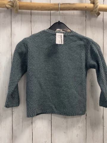   Pullover  Gr. 92  grau Strick 