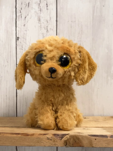 Ty  Plüschspielzeug  hellbrauner Hund 