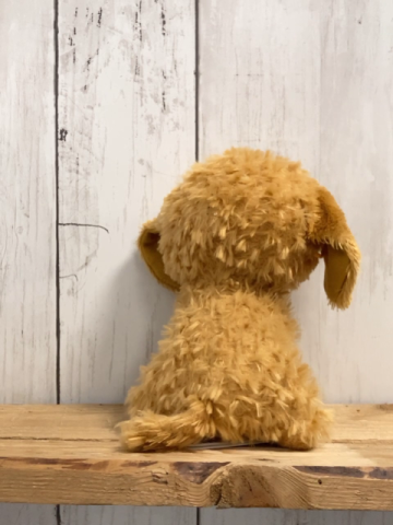 Ty  Plüschspielzeug  hellbrauner Hund 