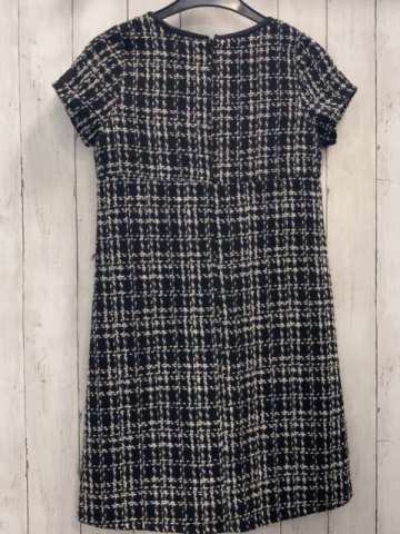 Laundry Kleid Gr. 158  schwarz weiß gemustert 