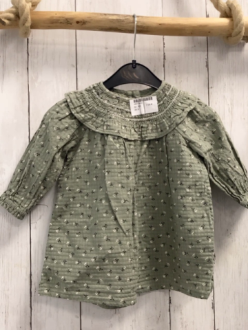  Kleid Gr. 68  mint Blumen