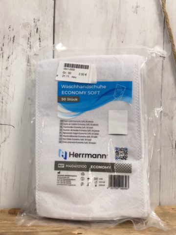 neu  Waschhandschuhe  Gr. 50  Economy Soft 
